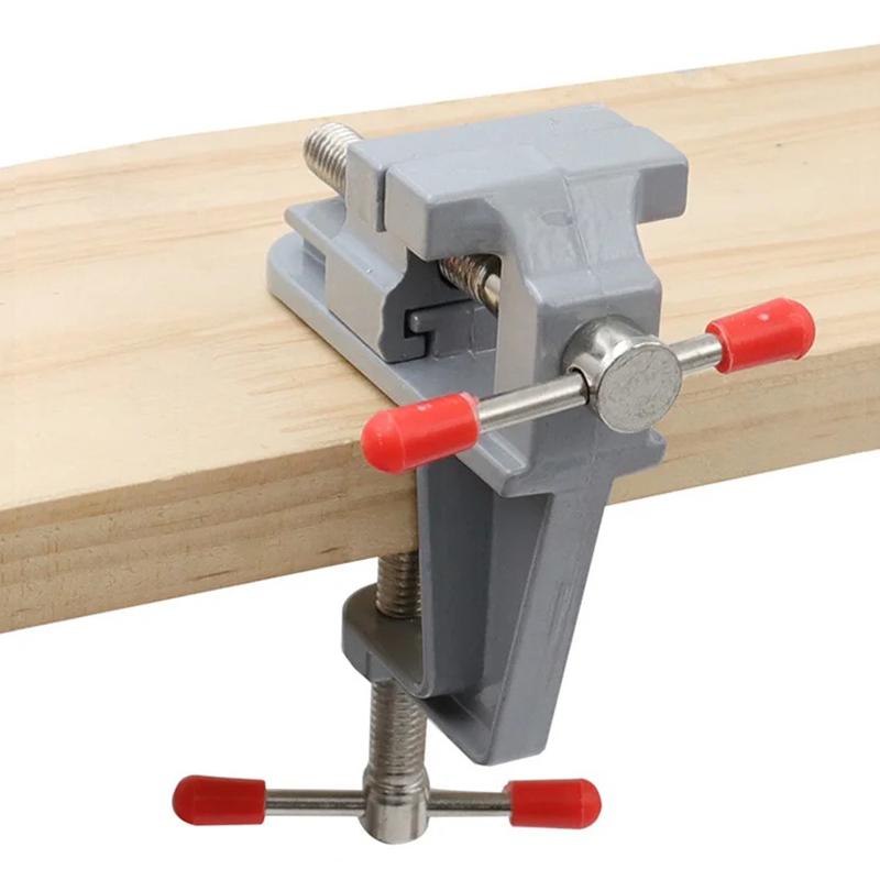 35MM Mini Bench Vise Table Clamp Screw Multi-functional Pliers DIY Craft Mold Fixed Repair Tools Small Hobby Workbench Accessory