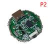 Two - Speed Drive Board Flashlight Drive Accessories Circuit Board Charging Integrated Board Suitable For 10 - Watt Light Beads