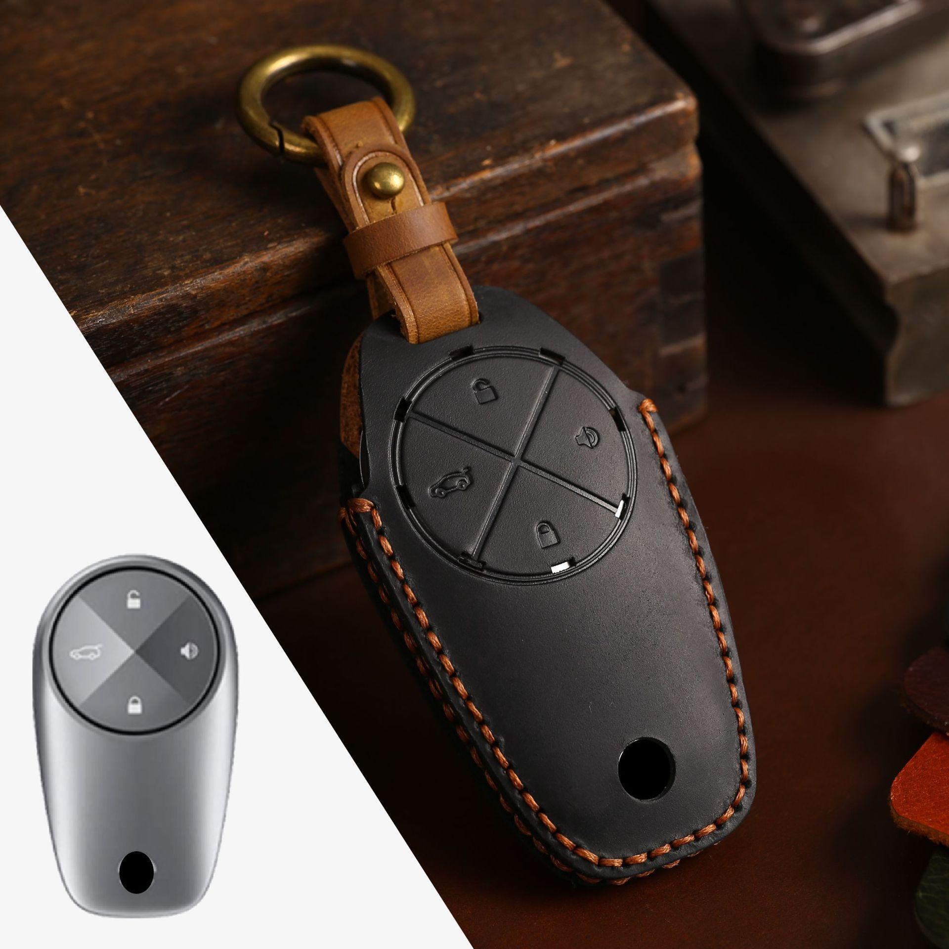 

Car key case Suitable for NIO ES6es8 unblocked signal Special car key case чёрный