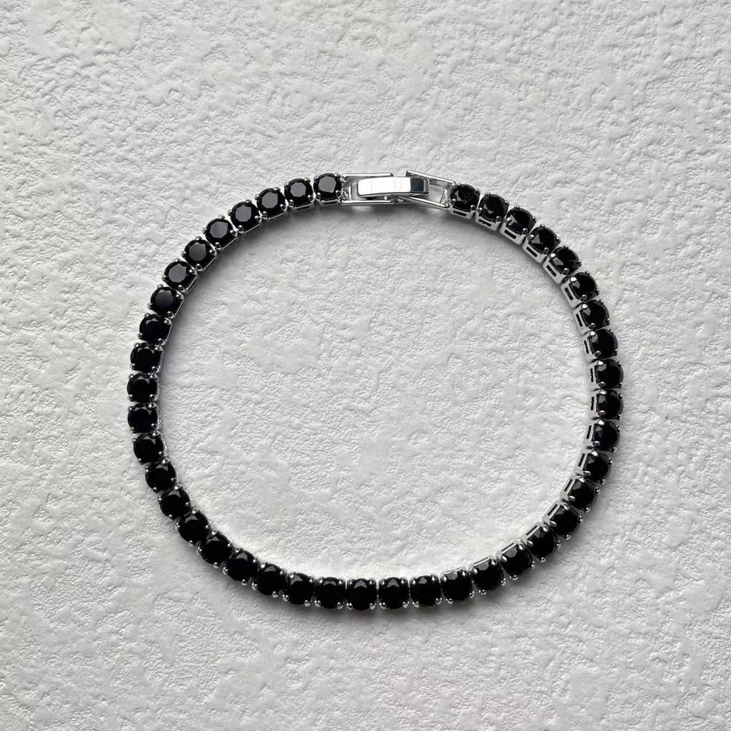Pulseira Hip-Hop Feminina 4mm - Joia de Mão da Moda