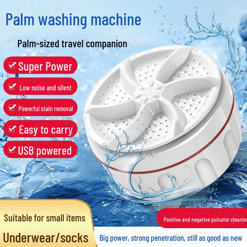 Portable Ultrasonic Folding Mini Washing Machine for Dorms