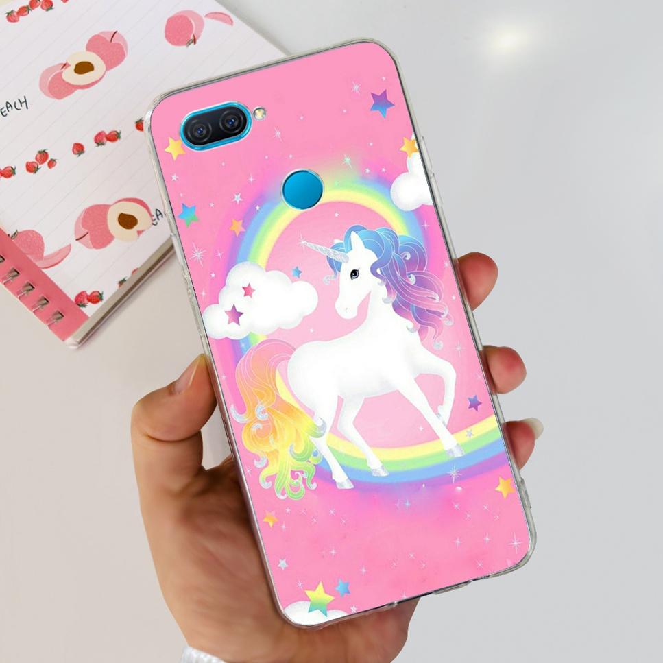 Case For Oppo A12 6.22" Cute Cartoon Dinosaur TPU Soft Silicone Clear Cover For Oppo A12 A 12 CPH2083 Phone Case Funda Bumper