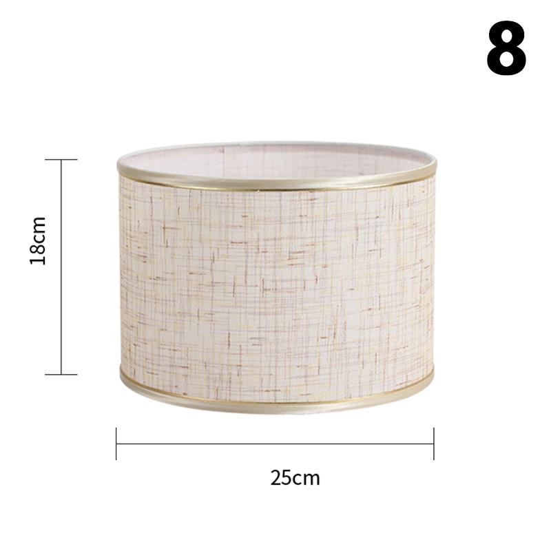 Modern Table Lamp Shade E27 Linen Fabric Lampshade Chandelier Bedside Lamp Floor Light Cover Home Decor Fabric Table Lamp Cover