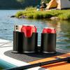 Bootsbecherhalter Anti-Rutsch Auslaufsicher Tragbar Kanu Getränke-Telefonhalter für Outdoor-Surfbretter Kanus SUPs Boote Angeln Wasser