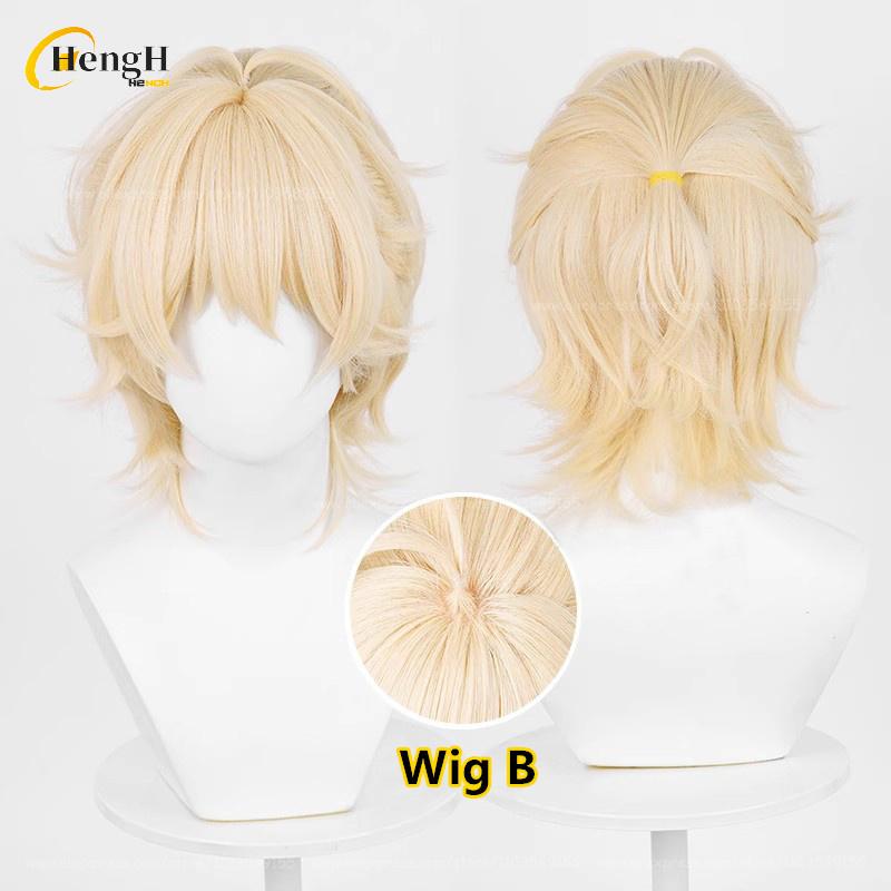 In Stock Anime Till Ivan Luka Sua Mizi Synthetic Hair Cosplay Anime Wigs Heat Resistant Hair Halloween Party Wigs + Free Wig Cap