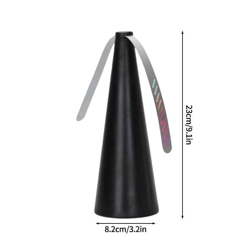 Fly Fans for Tables Mosquito Table Pest Bug Killer Amazes Flies Fans Flies Deterrent for Home Picnic BBQ Battery Powered Fly Fan