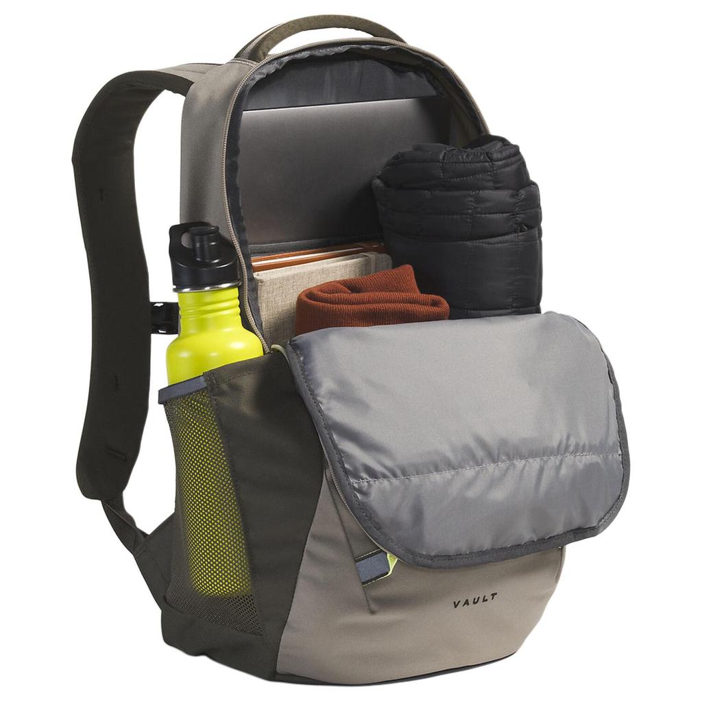 The North Face 27L Vault Printed Logo Casual Versatile Outdoor Backpack Men Backpack Cave-Grey New-Grey-Brown-Green NF0A3VY29O0
