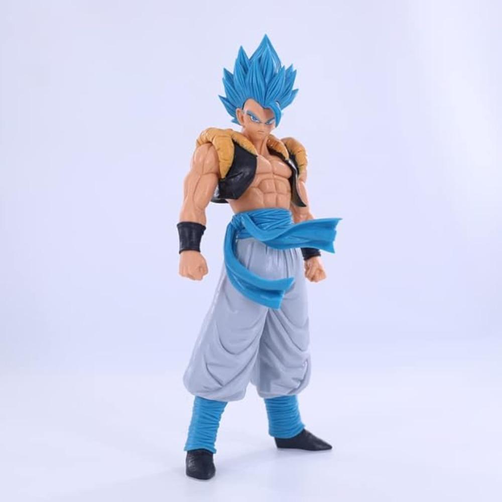 Dragon Ball Handmade Super Blue Bugita Action PVC Super Goku Doll Anime Accessories Handmade Home Collection Decoration