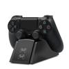 PS4 Controller Charger Dock Station Fast Charging Dual USB Port with LED Indicator for PlayStation 4 PS4 Slim PS4 Pro