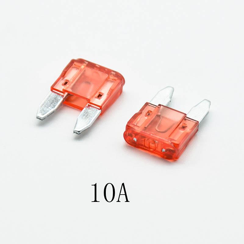 20pcs 5A 7.5A 10A 15A 20A 25 30A AMP Set For Auto Car Truck Safety Fuse Mini Blade Fuse Zinc Alloy and Plastic Material Fuses4