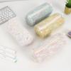 Plush Cartoon Pen Case With Large Capacity For Girls Stationery Storage
