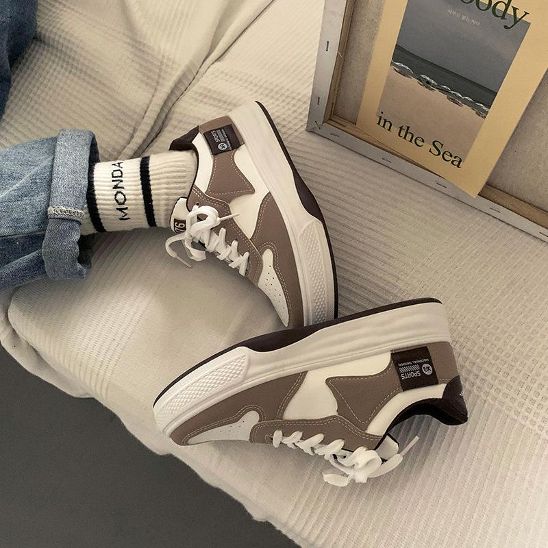 

Кеды женские 2025 новые популярные весенне-осенние ins тренд супер огонь универсальные интернет-знаменитость Сяобай повседневные спортивные туфли 40 хаки