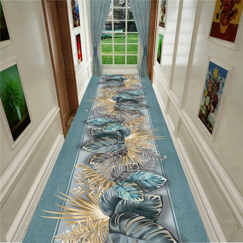 

Grass Path Pebbles Hallway Corridor 3D Carpet Pastoral Living Room Area Rug Kids Play Mat Crystal Velvet Bedroom Kitchen Rug Mat 80*300cm
