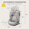 i-Size R129 child car seat for 3.5 to 12 years (100-150 cm), with adjustable backrest, headrest, side impact protection, Isofix booster seat