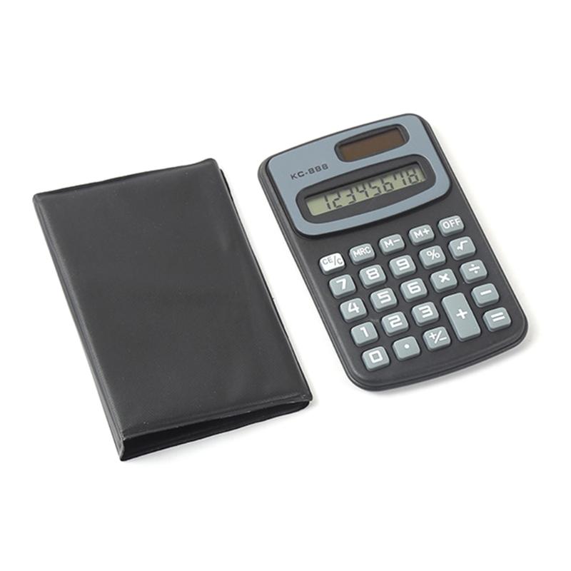 

Mini Calculator Pocket Sized Electronic Calculator Accountant Accounting Tool for Easy Calculations and Budgeting 1
