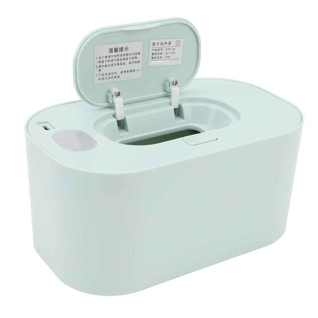 Scalda salviette per bambini USB con controllo intelligente della temperatura, scalda salviette umidificate, dispenser per casa e auto