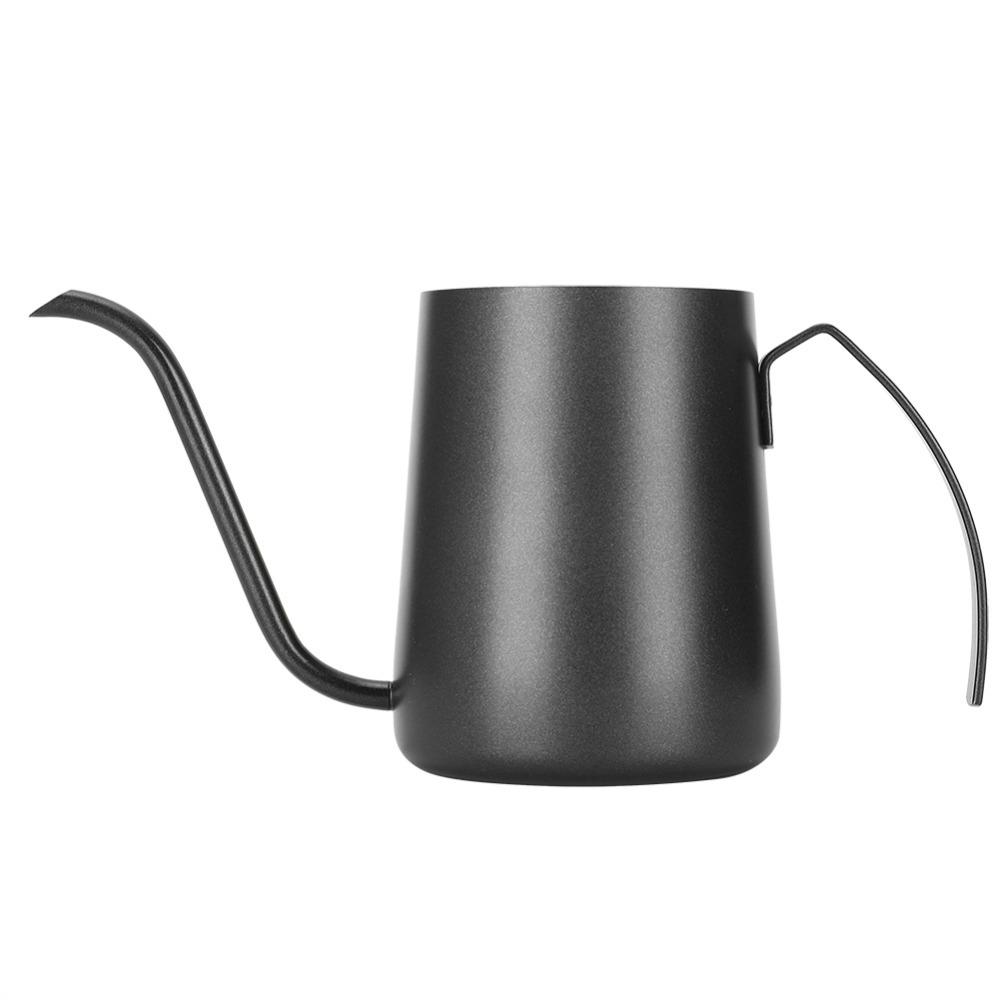 304 Stainless Steel Gooseneck Coffee Kettle NonStick Coating Drip Coffee Pot  Coffee Making