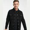Handmade Men’s Black Suede Real Soft Lambskin Leather Stylish Biker Jacket Fit