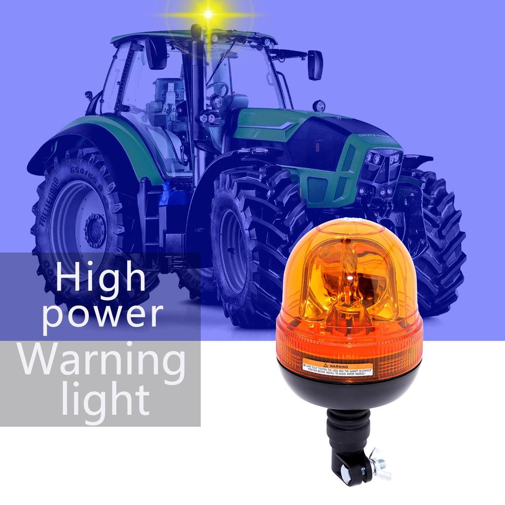 Rotating Strobe Light for Engineering and Agricultural Vehicles