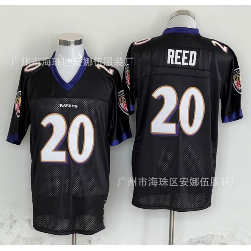 2026 Baltimore Ravens Rugby Jersey Retro Embroidered 20 52 Number Team Sports Uniform Men Women