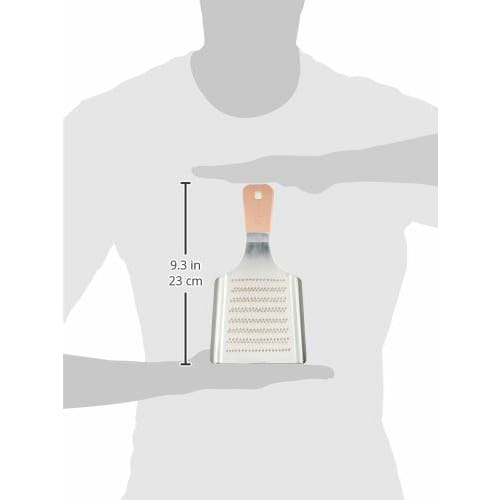 Shinko Metal (Sinkoukinzoku) Hogdseirrs Shinko Metal Pure Copper Handmade Double-Sided Grater, Size 4, Shinkodo Onkochishin 0-4 Bronze, Product Dimens