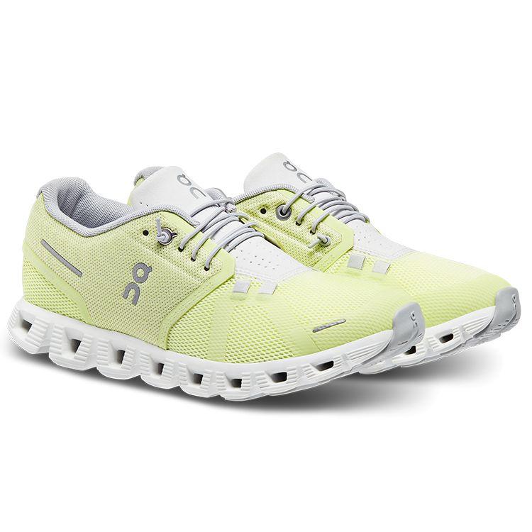 ON  Cloud 5 Hay Frost Women Sneakers Yellow 59.98372