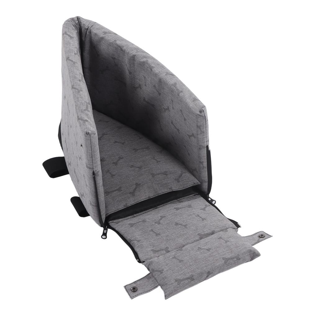 Legowisko dla zwierząt Fotelik samochodowy Wygodny Składany Łatwy do czyszczenia Fotelik samochodowy dla zwierząt z wewnętrzną podkładką dla małych