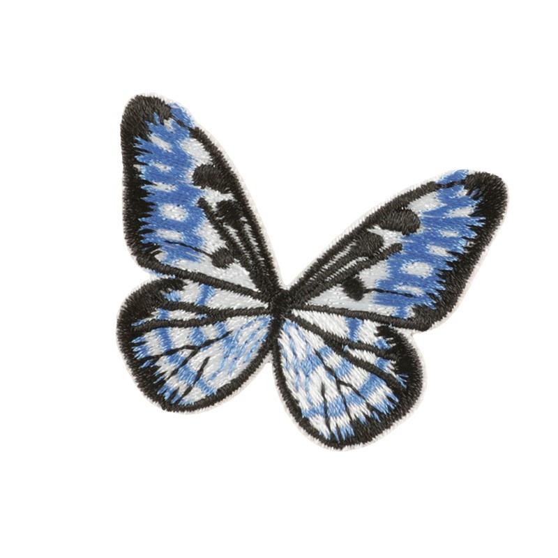 Original Embroidery Label Embroidery Sticker Accessories Cartoon Animal Butterfly Cloth Label Down Jacket Patch Sticker DIY Cloth Sticker