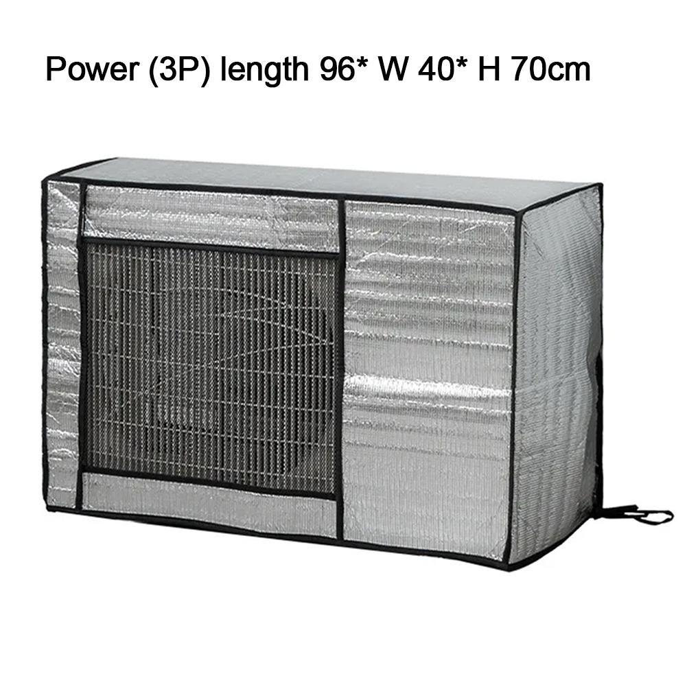 Aluminum Foil Dust Cover for Air Conditioner Protect Against Weather and Aging