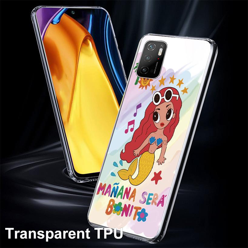Karolg M-Manana Sera B-Bonito Phone Case For Xiaomi Poco X7 X6 X5 Pro F7 Ultra Redmi 15C 15 13 13C 12 12C 10 10A 10C 9 9A 9C 9T