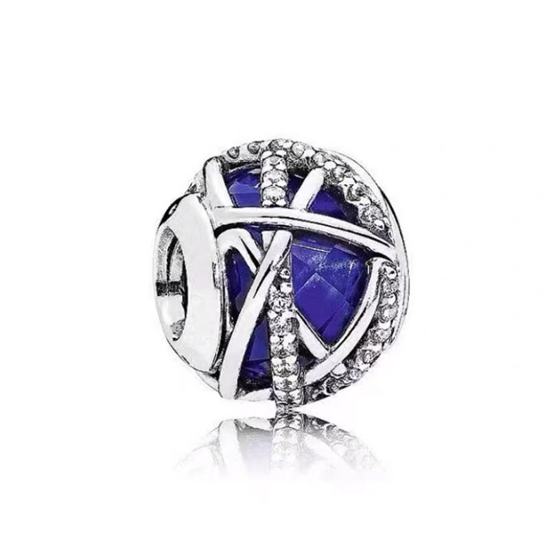 Fine Blue Starry Sky Series Astronaut Star & Crescent Moon Mysterious Alien Sun Fit Original Bracelet Diy Jewelry Gifts