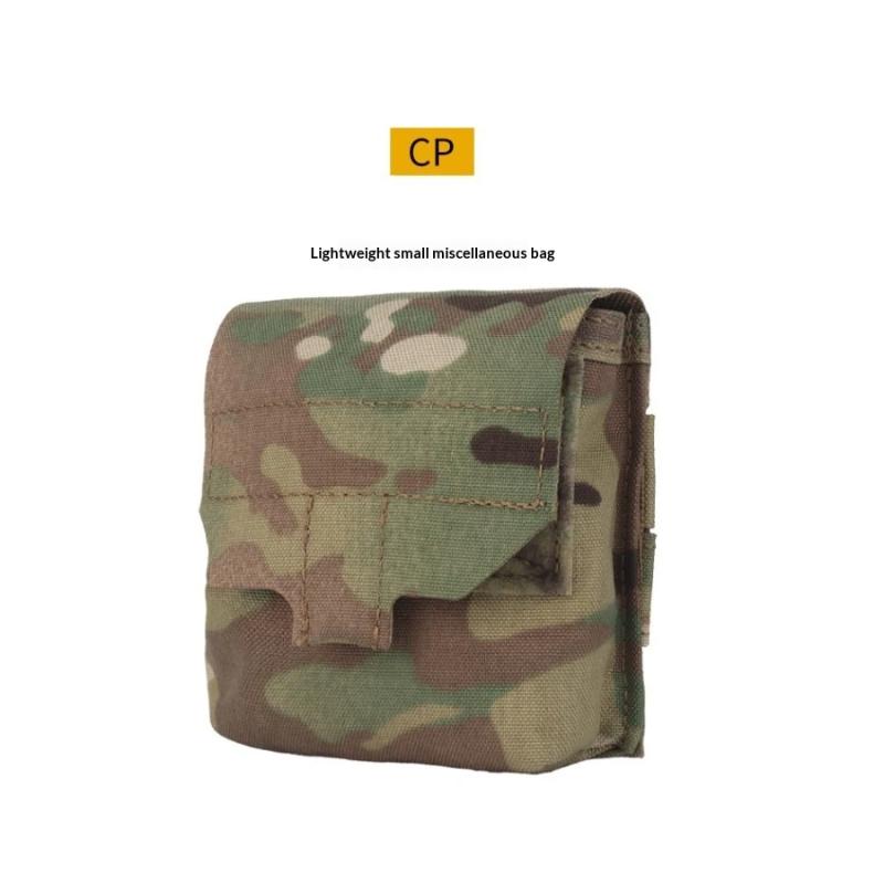 Small Pouch Lightweight Utility Bag Molle Daily Sundry Holder General Outdoor Bag Bicycle Camping Emergency Bag Essential Pouch