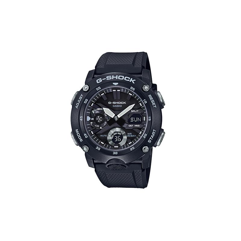 

Casio G-SHOCK YOUTH Series Three Needles Three Eyes Unicorn Dual Display Multi-scale Waterproof Shockproof Antimagnetic Carbon Fiber GA-2000S-1APR чорний