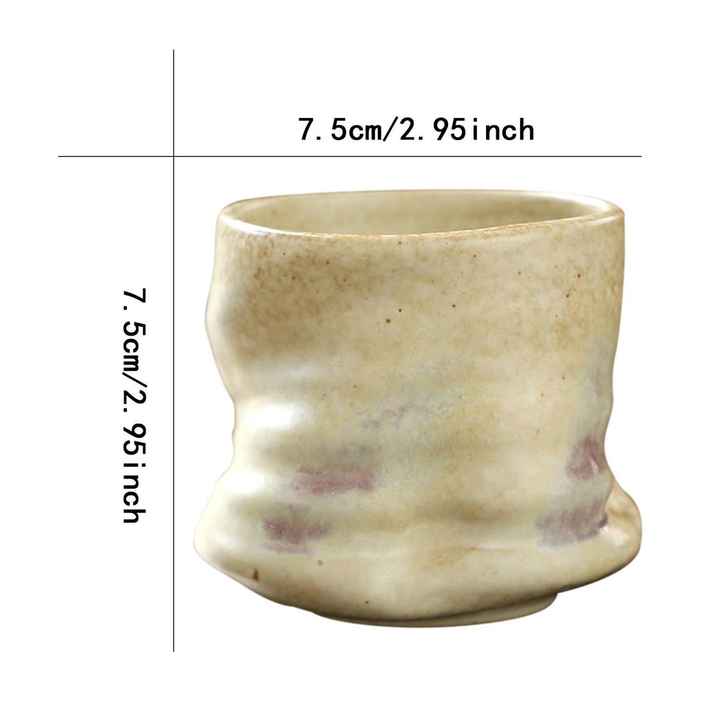 Tea Cup Yerba Mate Afternoon Tea Mug 200ml Vintage Ornament Versatile Cafes Housewarming Gift Portable Chinese Coffee Cup Teacup