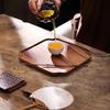 Minimalist Walnut Wood Oval Serving Tray