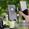 Shockproof Electric Vehicle & Bike Phone Holder for Navigation and Delivery