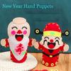Non-woven DIY Craft Sewing Felts The God of Wealth Festive Hand Puppets New Year Hand Puppets  Kids
