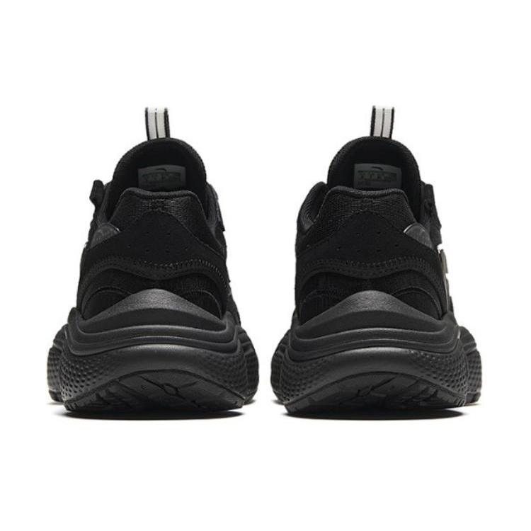 Anta Cushioning, Wear Resistant Low Top Casual Shoes Men's Black 112428853-2