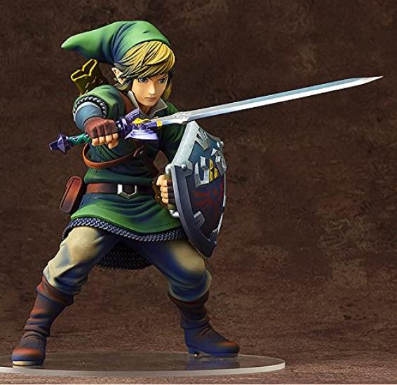 The Legend of Zelda Skyward Sword Link skala 17 PVC malowana gotowa figurka do odsprzedaży