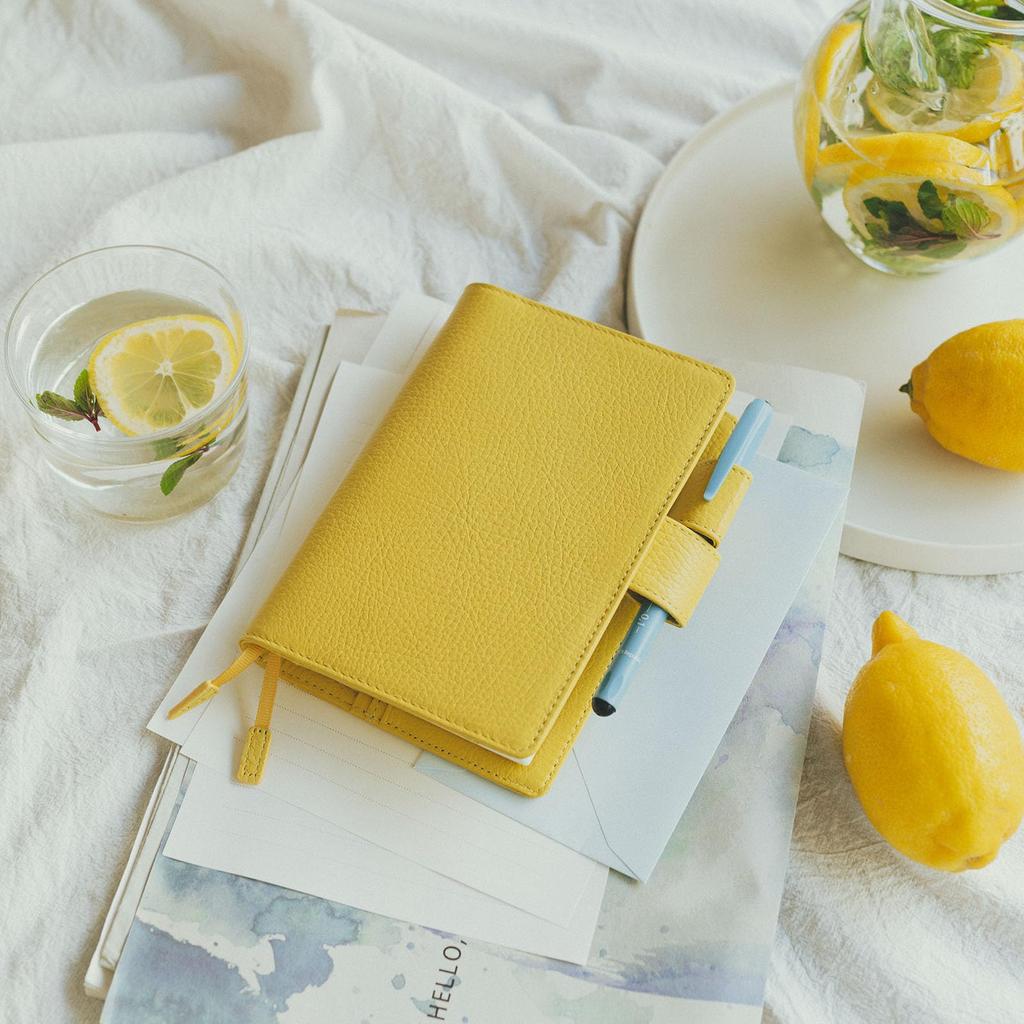Hobonichi Techo Original Notebook Brilliant Yellow (A6) Cover,