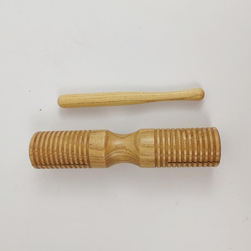 

Орф Уличные ударные инструменты: Большой двухшкивный деревянный блок с глубоким желобом