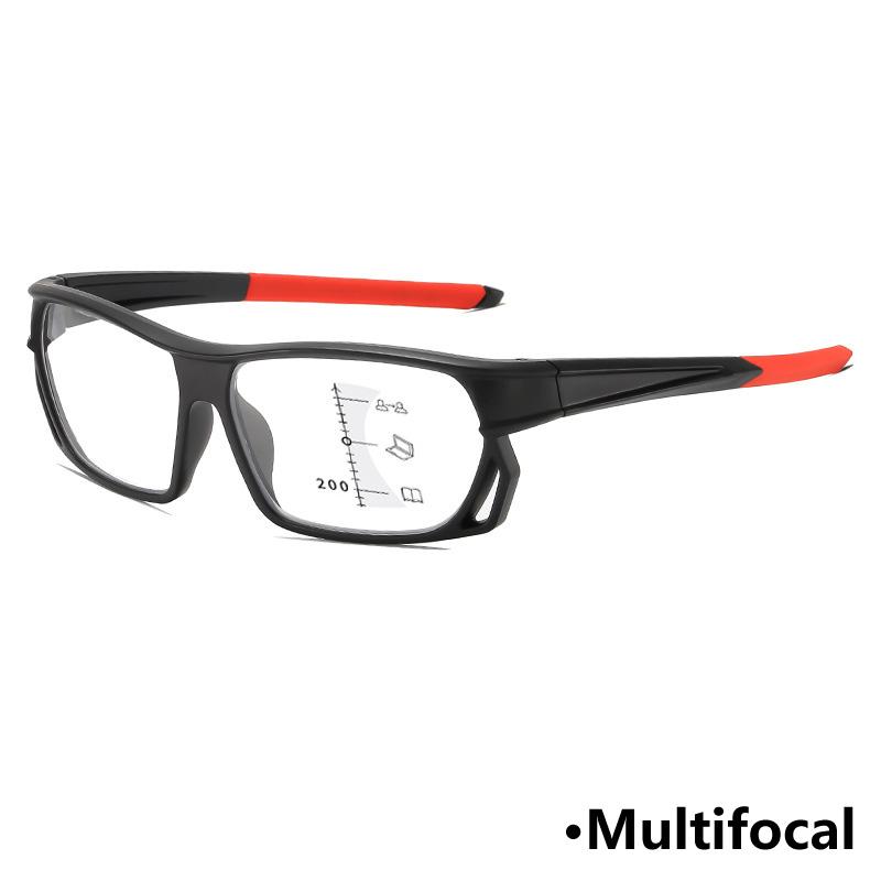 Sports Photochromic Multifocal Reading Glasses Blue Light Protection Glasses For Far And Near Distances Hd Presbyopia Glasses