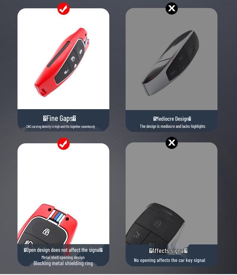 Beijing Auto Key Cover for BJ40, BJ80, U7, X7, EU5, U5 Plus