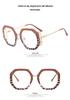 2022 Polygon Eyeglass Frame: Anti-Blue Light, Hollowed Sides, Trendy European & American Design