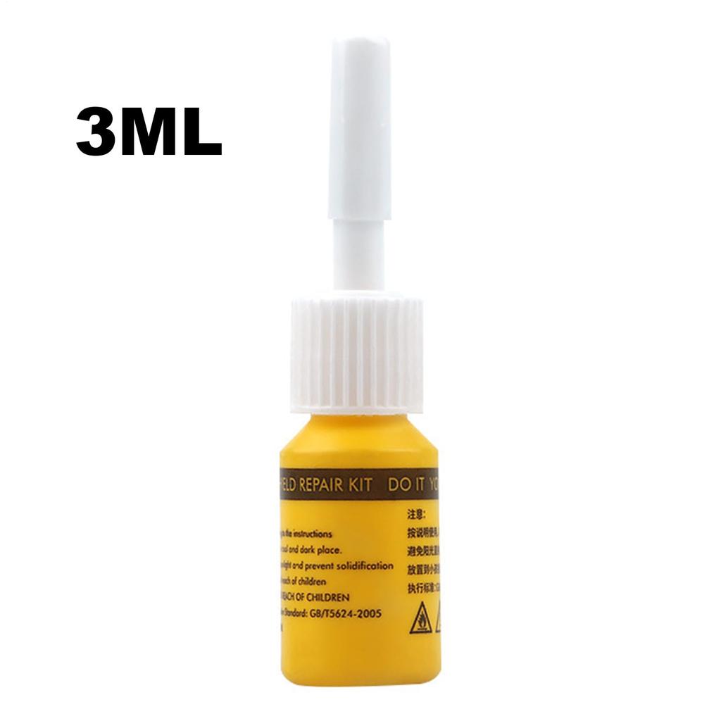 Window Crack Repair Kit, Windshield Crack Repair Kit, Windshield Crack Repair Fluid - Glasses