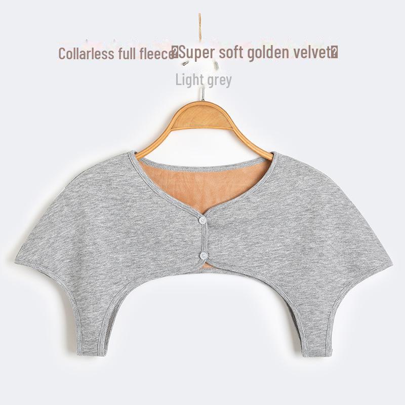 Unisex Velvet Waistcoat: Keeps Warm, Protects Shoulders and Neck, Prevents Periarthritis; Ideal for Autumn and Winter Confinement and Sleeping.