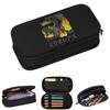 Monster Hunter World Iceborne Nargacuga Kanji-Symbol Federmäppchen Schüler Schulsport Stiftebox Federtasche Große Aufbewahrung Stifteetui
