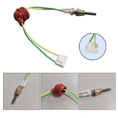 Bujía de precalentamiento de cerámica Calentador de estacionamiento 12V Nitruro de silicio Tapa roja Pistón Calentador de aire Accesorio Pin de encendido Piezas profesionales para automóviles