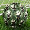 1pc Panda Bamboo Forest Theme Soccer Ball Football, Size 5, Lightweight PVC, Durable Outdoor Training Soccer Ball, Gift M61460