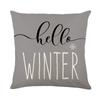 Christmas Decor Pillowcase 35/40/45Cm Holiday Farmhouse Home Decorative Cushion Cover Cute Dwarfs Reindeer 3D Print Pillow Cover
